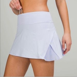 Lululemon Play Off Pleats Skirt Pastel Blue Tennis Skirt